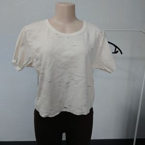 Gilded intend crop top